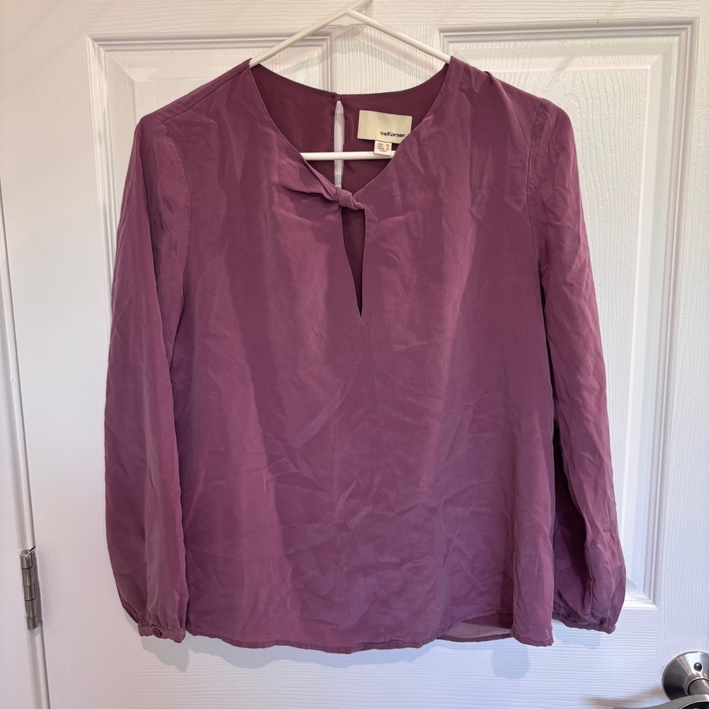 The Korner Silk Top